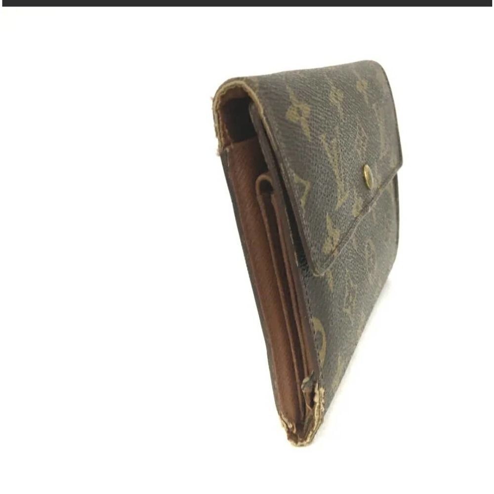 Authentic Louis Vuitton Monogram Porte Trifold Wallet /1G3859. SP1907 - Picture 2 of 8